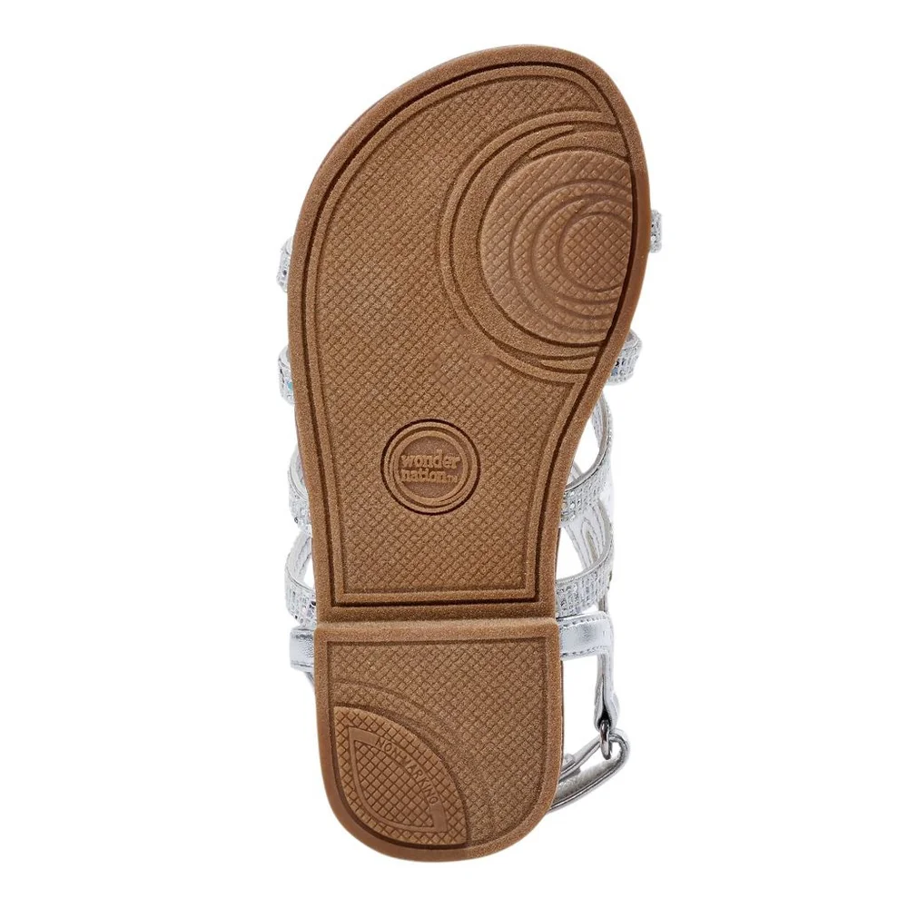 Dazzling Rhinestone Toddler Girls Sandles